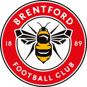 Brentford Engelse voetbalclub logo