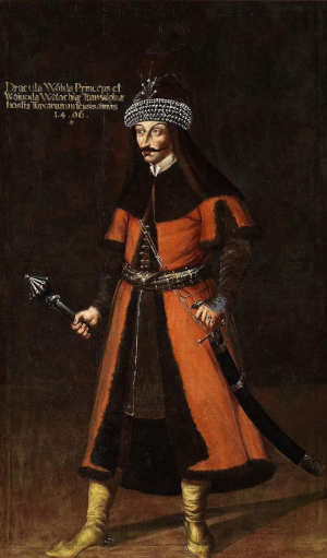 Graaf Dracula Vlad III beroemde Roemenen