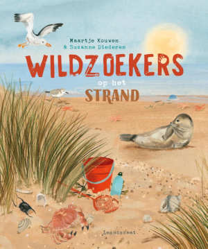Maartje Kouwen en Suzanne Diederen Wildzoekers op het strand