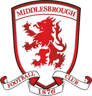 Middlesbrough Engelse voetbalclub logo